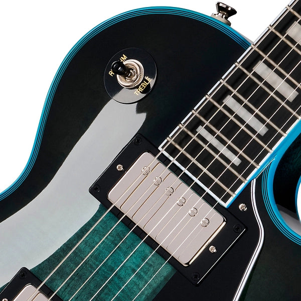 Epiphone Les Paul Custom Widow - Indigo Burst