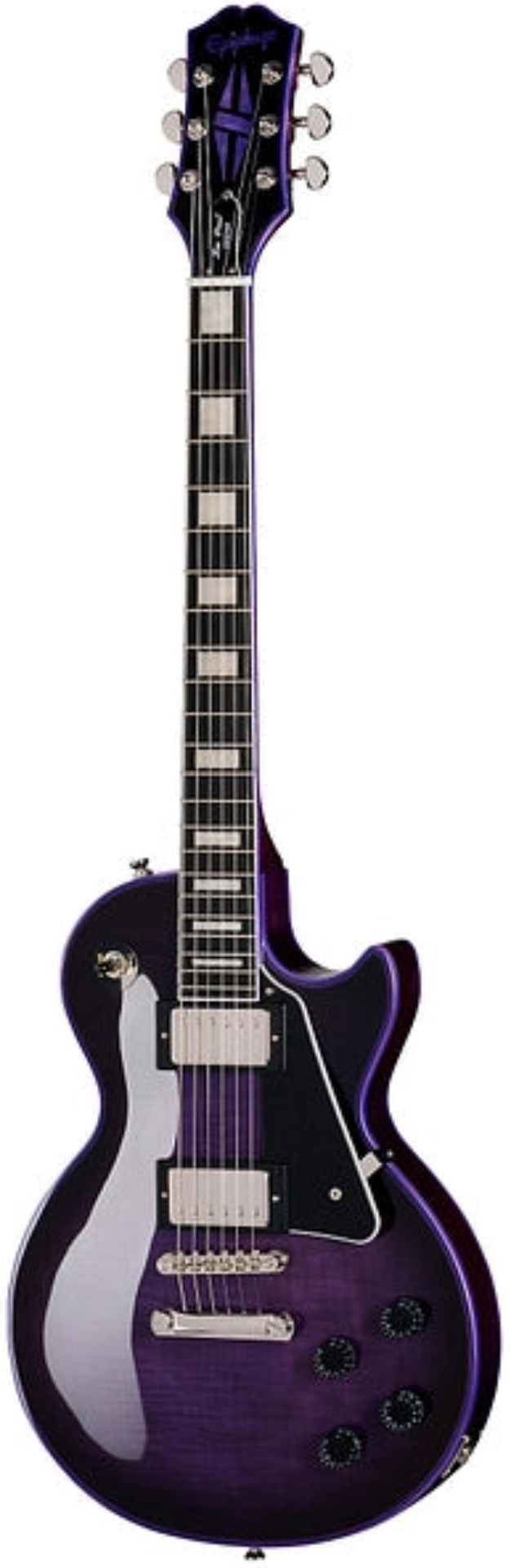 Epiphone Les Paul Custom Widow - Purple Burst