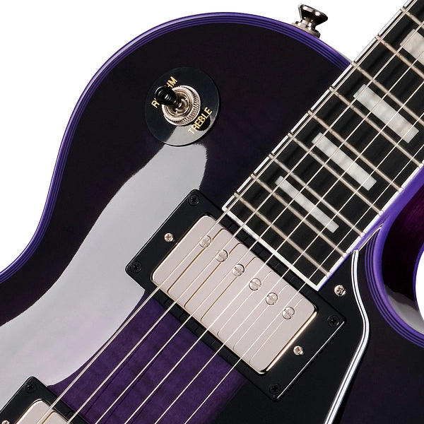 Epiphone Les Paul Custom Widow - Purple Burst