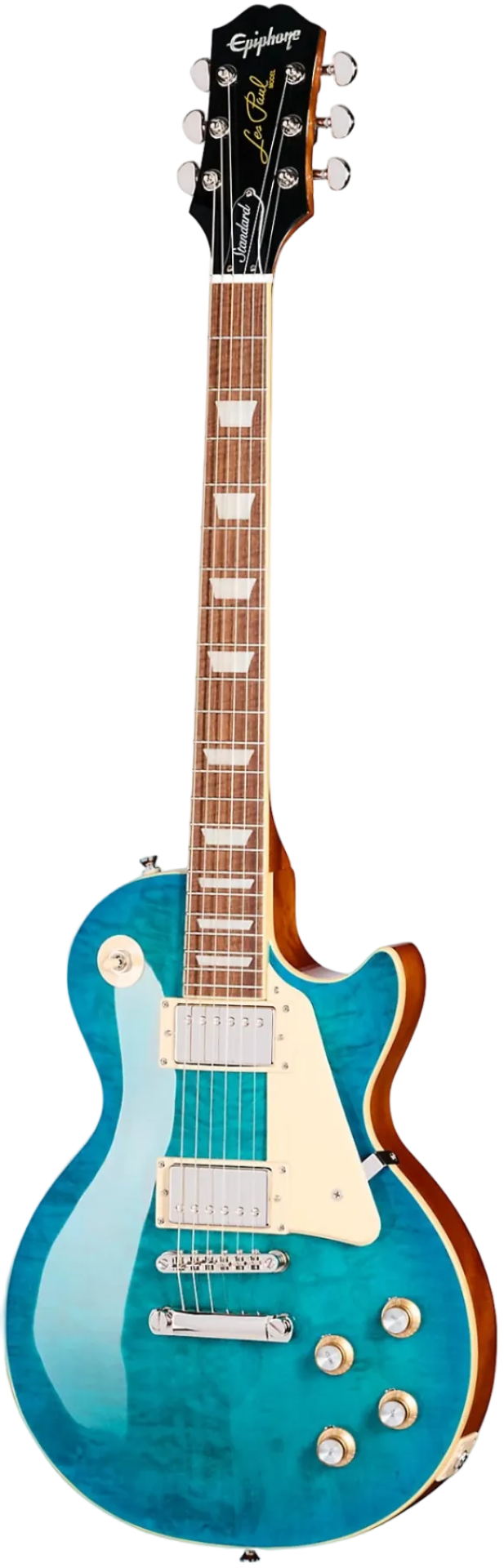 Epiphone Les Paul Standard 60s Quilt - Ocean Water Perimeter