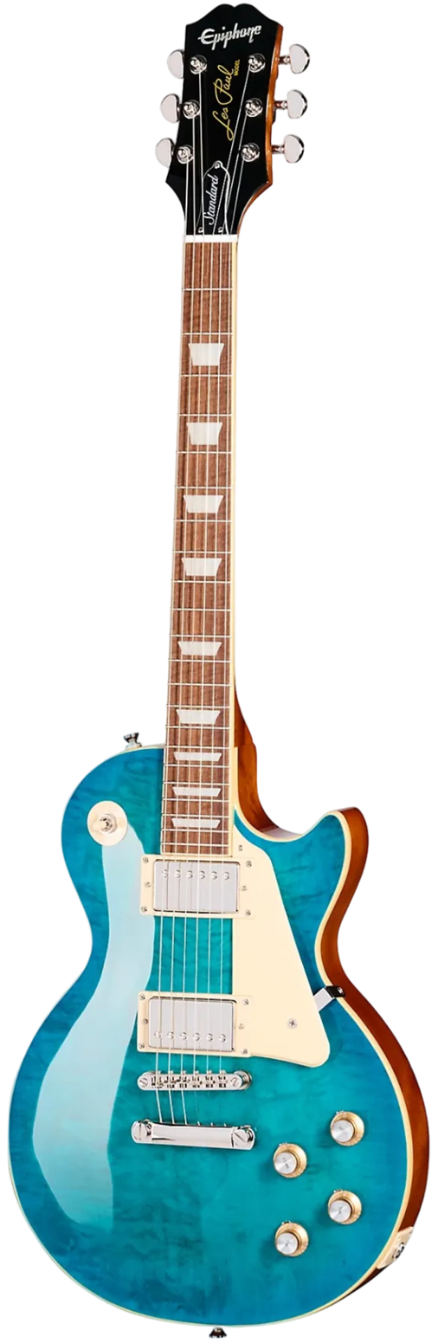 Epiphone Les Paul Standard 60s Quilt - Ocean Water Perimeter