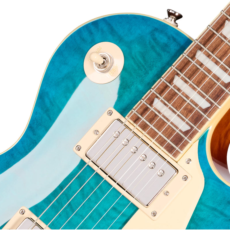 Epiphone Les Paul Standard 60s Quilt - Ocean Water Perimeter