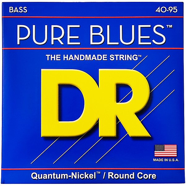 DR Strings Pure Blues Bass Strings - .040-.095 Victor Wooten Signature Strings