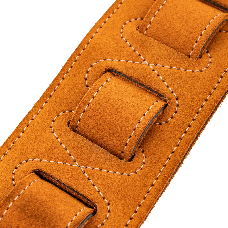 Levy's Sunbird Series Guitar Strap - Dark Brown Hummingbird