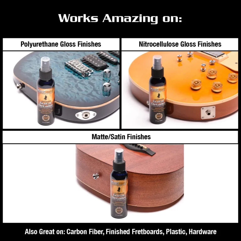 Music Nomad Guitar Detailer for Matte and Gloss 4oz