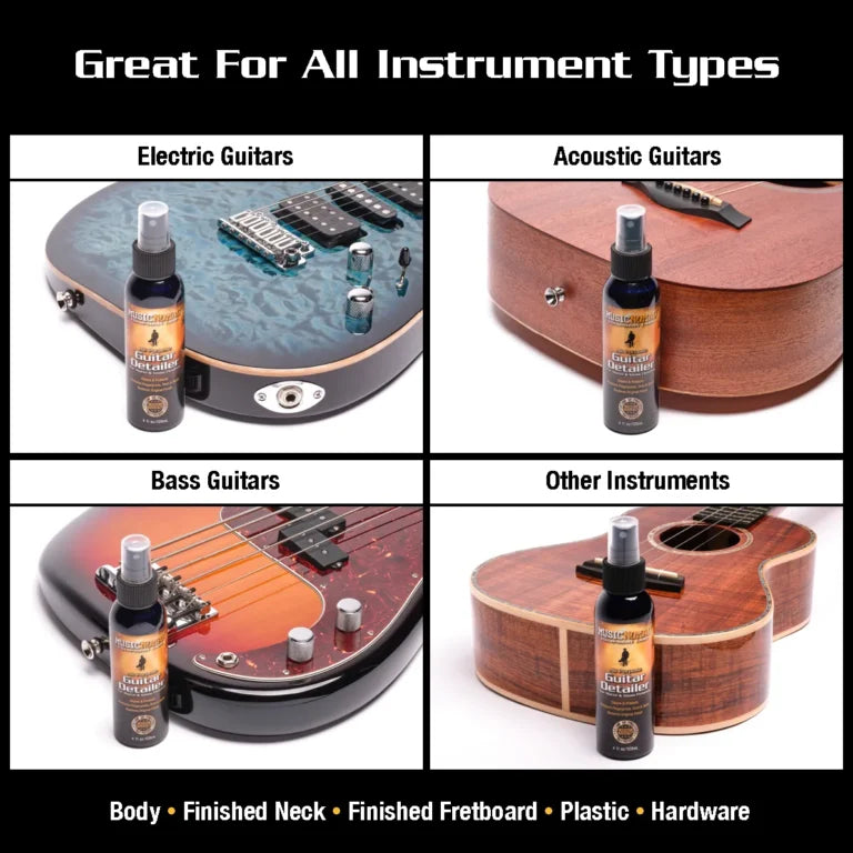 Music Nomad Guitar Detailer for Matte and Gloss 4oz