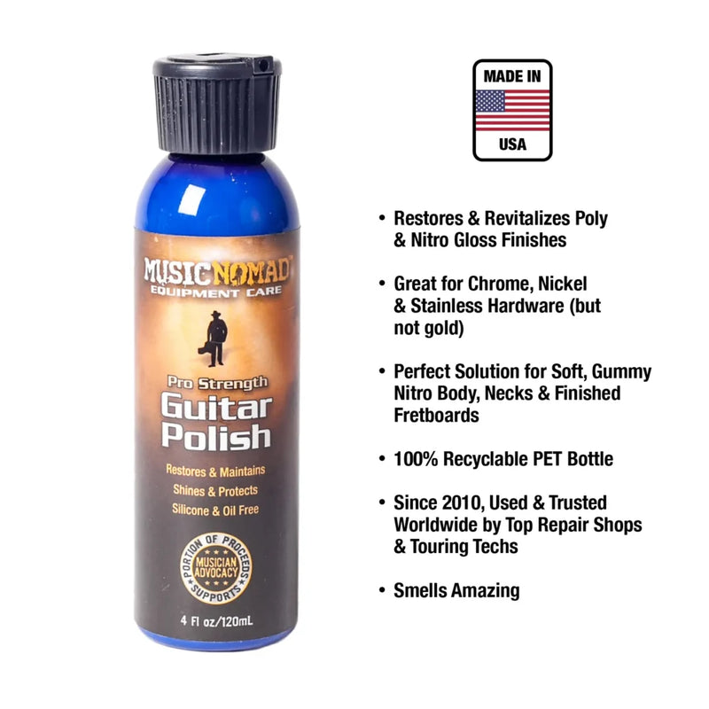 Music Nomad Guitar Polish Pro Strength 4oz