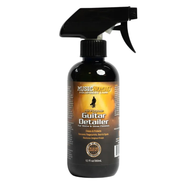 MusicNomad Guitar Detailer for Matte and Gloss Finishes - 12-oz. Bottle