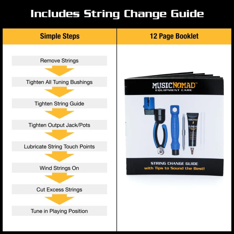 MusicNomad String Change Tool Kit