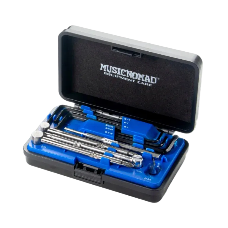 Music Nomad Premium Guitar Tech Truss Rod Wrench Set - 11 pcs.