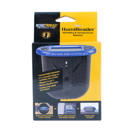 Music Nomad The HumiReader - Humidity & Temperature Monitor