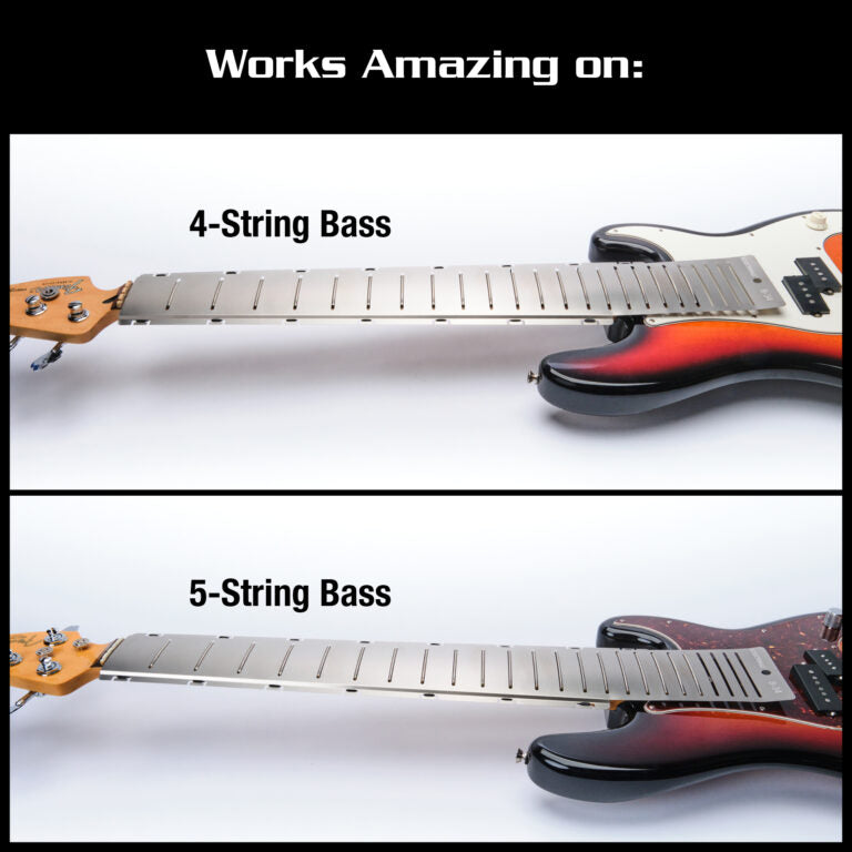 Music Nomad Fret Shield Fretboard Protector Guard - 34-inch Bass Guitar