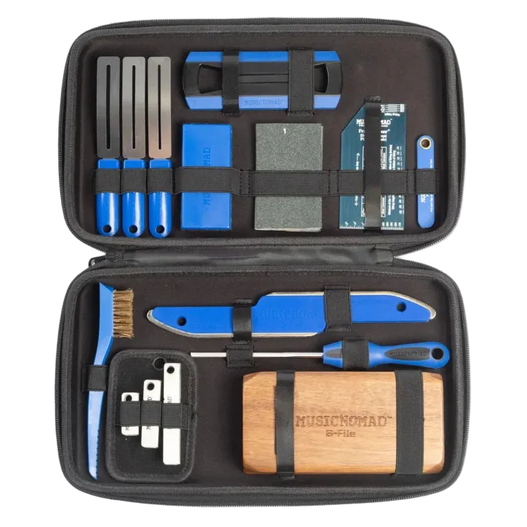 Music Nomad Premium Guitar Tech Fret Tool 18-piece Set