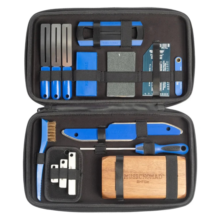 Music Nomad Premium Guitar Tech Fret Tool 18-piece Set