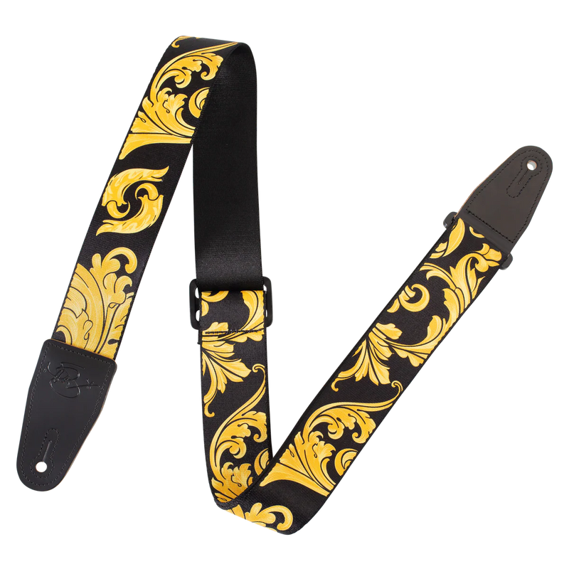 Levys MNSP2-001 Nita Strauss Signature 2-inch Polyester Guitar Strap - Black