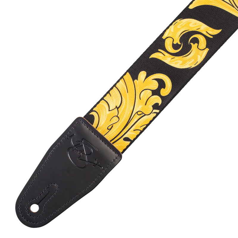 Levys MNSP2-001 Nita Strauss Signature 2-inch Polyester Guitar Strap - Black