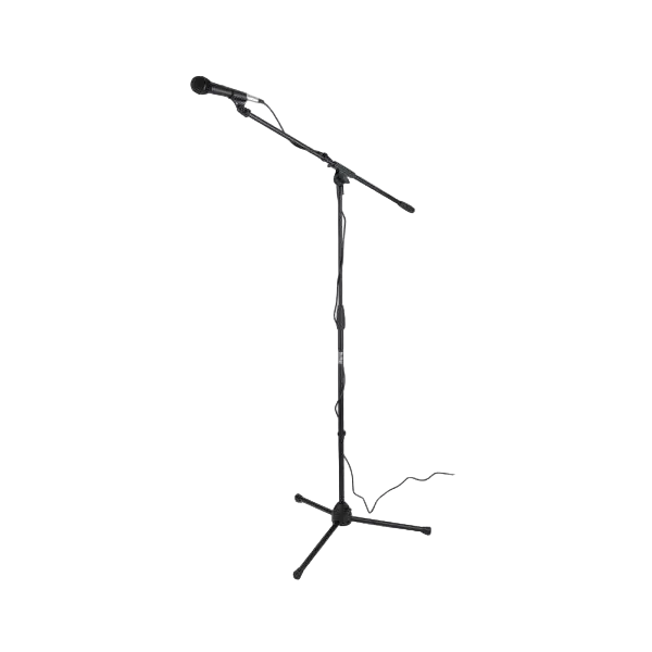 On Stage MS7500 Mic Stand Pack (mic, stand, clip, cable)