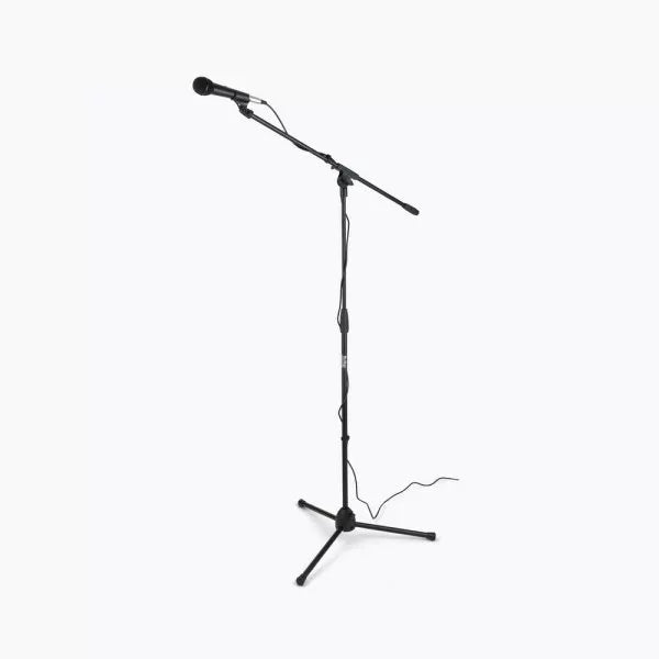 On Stage MS7500 Mic Stand Pack (mic, stand, clip, cable)