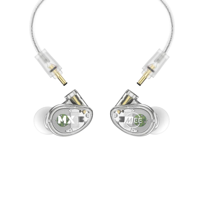 MEE Audio MX4 Pro In-Ear Monitors - Clear