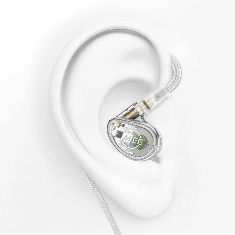 MEE Audio MX2 Pro In-Ear Monitors - Clear