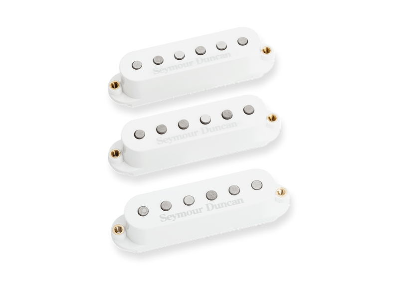 Seymour Duncan STK-S4 Classic Stack Plus Set - White Cover
