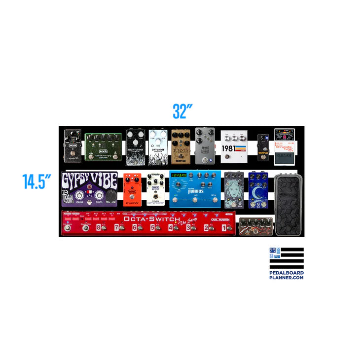 Pedaltrain Novo 32 with Tour Case