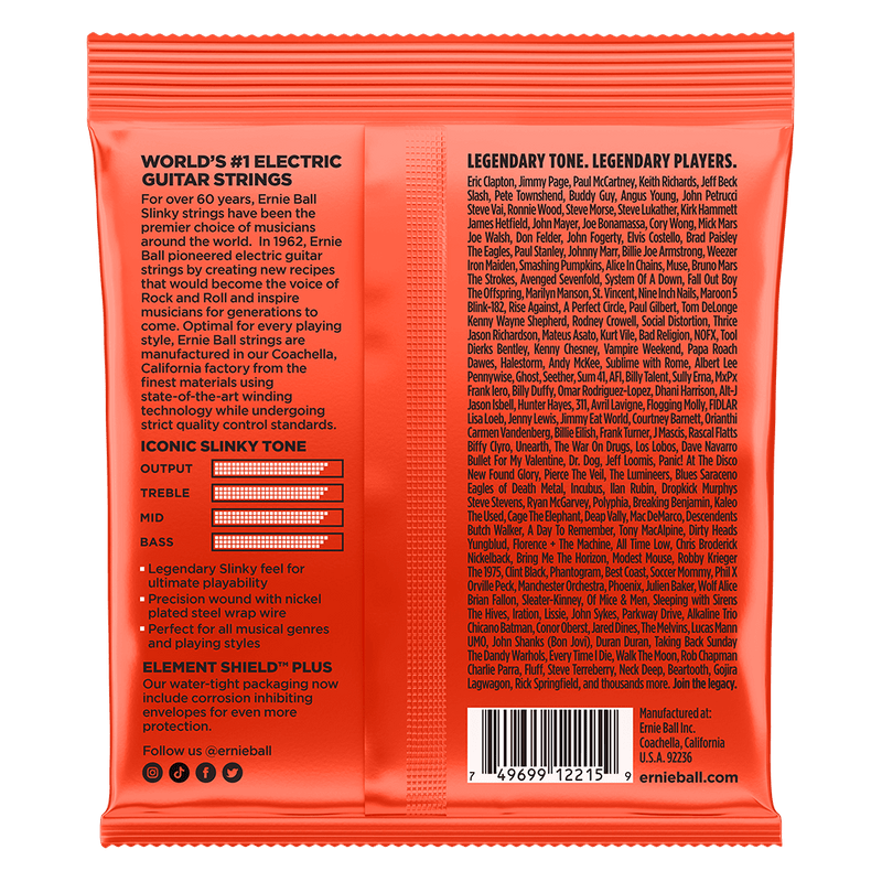 Ernie Ball Strings Heavy Bottom .010-.52
