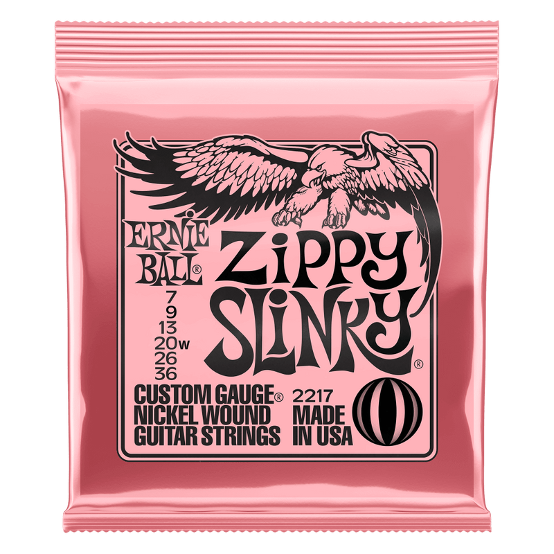 Ernie Ball Strings Zippy Slinky Nickel Wound .07 - .36