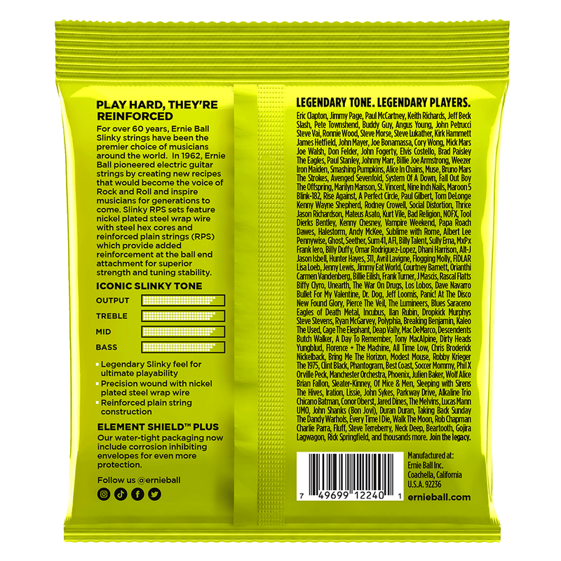 Ernie Ball Strings RPS Slinky .10 - .46