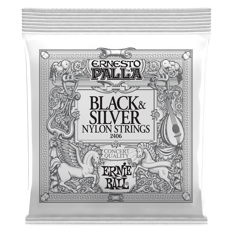 Ernie Ball Strings Ernesto Palla Black & Silver