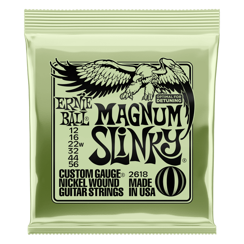 Ernie Ball Magnum Slinky Nickel-wound Electric Guitar Strings - .012-.056
