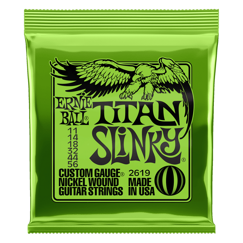 Ernie Ball Titan Slinky Electric Guitar Strings - .011-.056