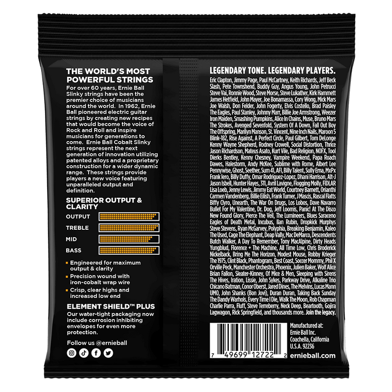 Ernie Ball Strings Cobalt Hybrid Slinky