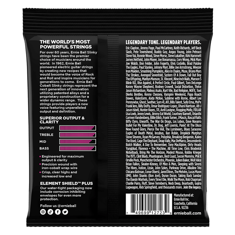 Ernie Ball Strings Cobalt Super Slinky .009