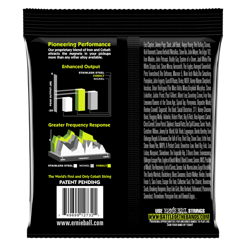 Ernie Ball Regular Slinky Cobalt Electric Bass Strings - .050-.105