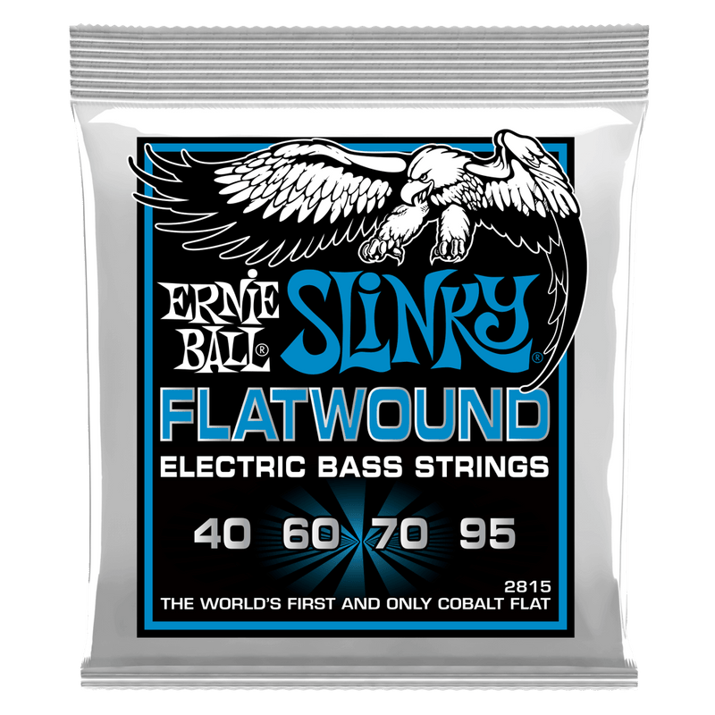 Ernie Ball Strings Slinky Flatwound 40-95