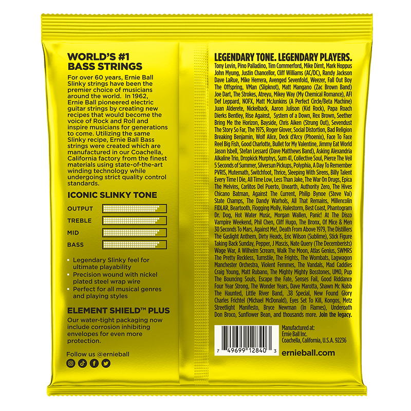 Ernie Ball Strings Beefy Slinky Bass