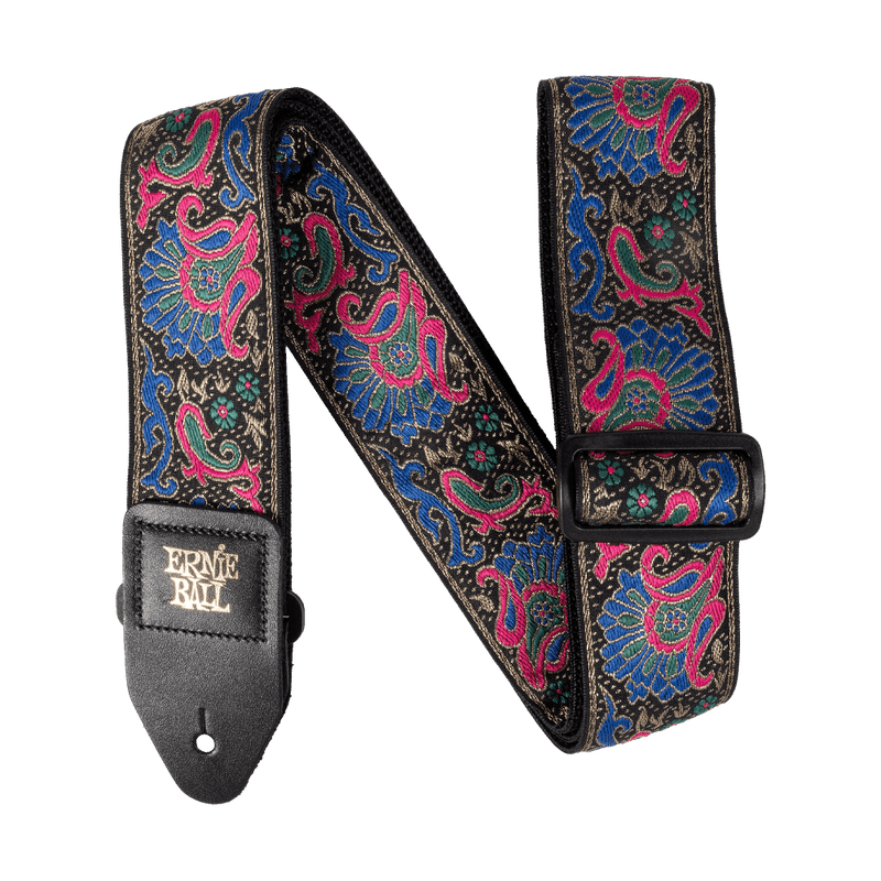 Ernie Ball Classic Jacquard GUitar Strap - Scales and Feathers