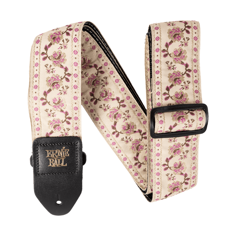 Ernie Ball Classic Jacquard Guitar Strap - Winding Rose