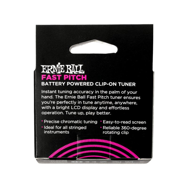 Ernie Ball Fast Pitch Clip-on Tuner
