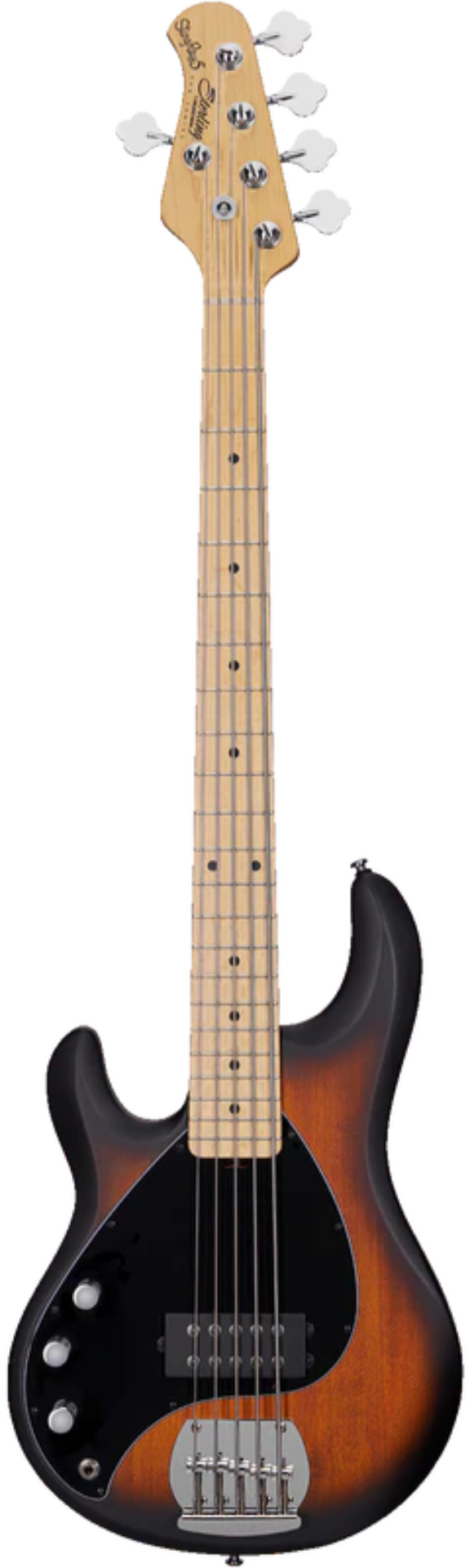 Sterling By Music Man StingRay RAY 5 Bass Left-handed - Vintage Sunburst