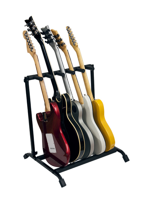 Gator Rok-It Collapsible Guitar Rack for 5 Guitars