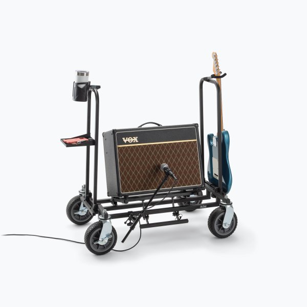 On Stage Guitar Utility Vehicle Guitar and Amp Cart