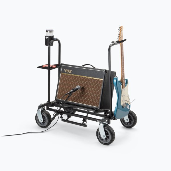 On Stage Guitar Utility Vehicle Guitar and Amp Cart