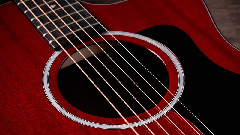 Taylor 224ce Plus Special Edition - Transparent Red