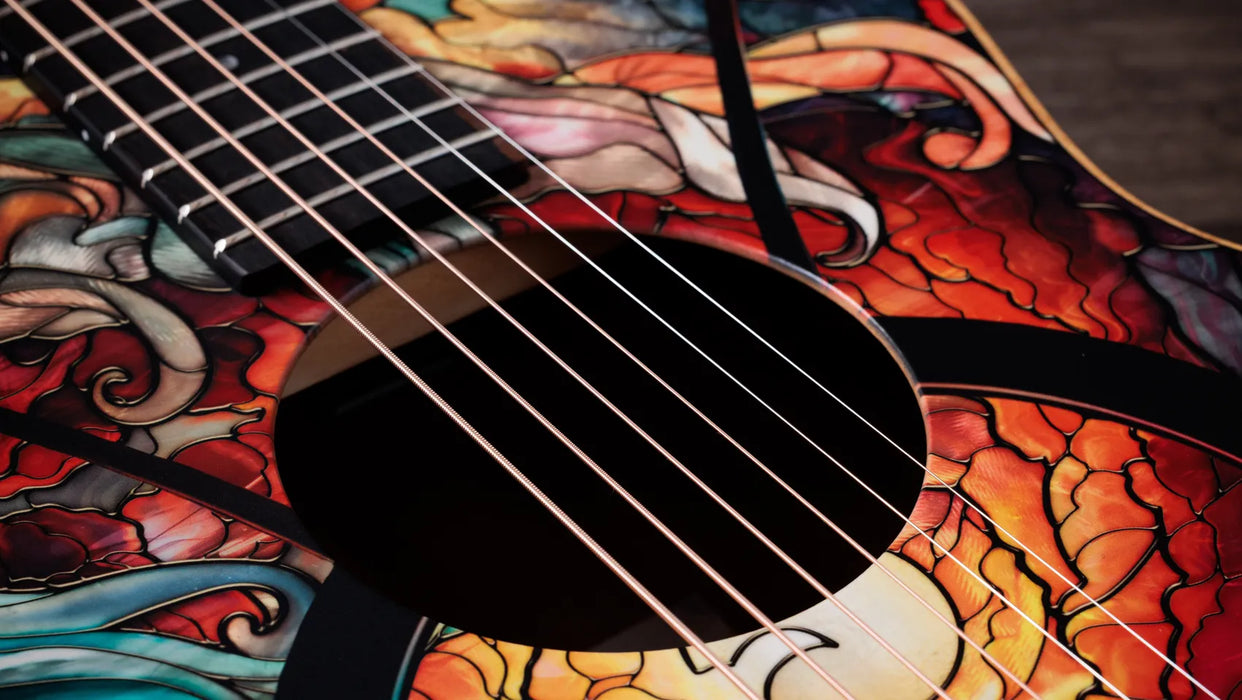 Taylor Zedd GS Mini Telos Special Edition Acoustic - Custom Artwork