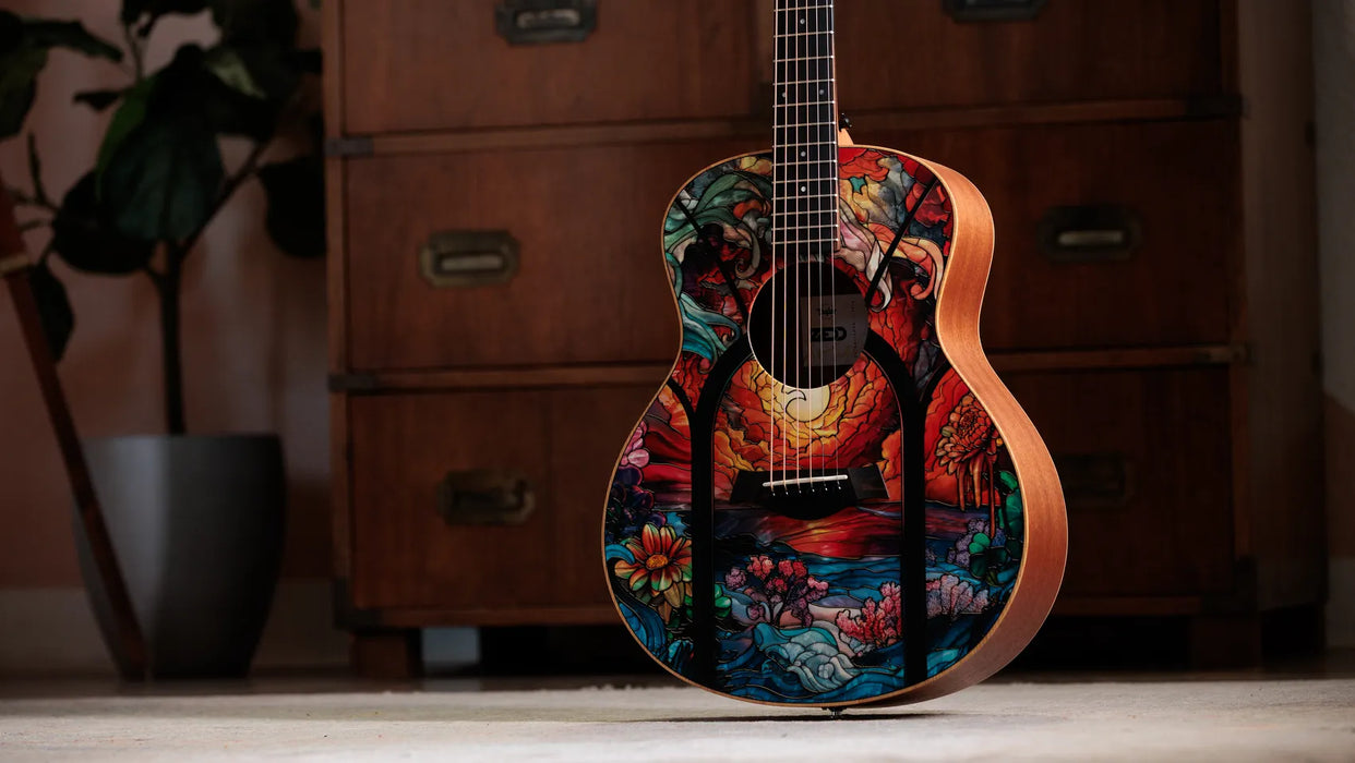 Taylor Zedd GS Mini Telos Special Edition Acoustic - Custom Artwork
