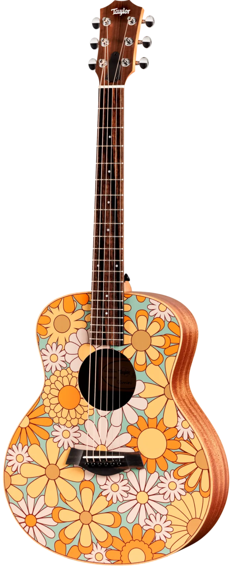 Taylor GS Mini-e Special Edition - Floral Blue