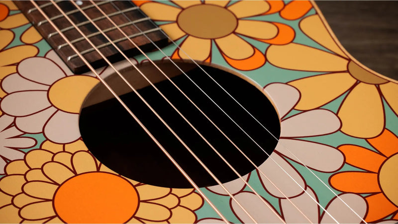 Taylor GS Mini-e Special Edition - Floral Blue