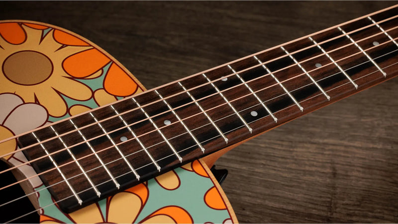 Taylor GS Mini-e Special Edition - Floral Blue